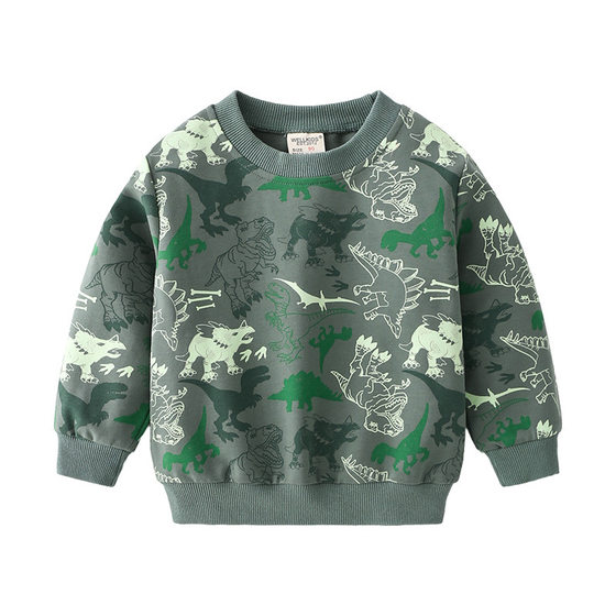 Children's sweatshirt pure cotton 2025 spring dress handsome camouflage green long-sleeved fashion jacket boy cartoon pullover top
Children's sweatshirt pure cotton 2025 spring dress handsome camouflage green long-sleeved fashion jacket boy cartoon pullover top