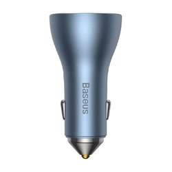 Baseus 65w car charger three-port fast charging car cigarette lighter Apple Huawei plug car charger one to three usb