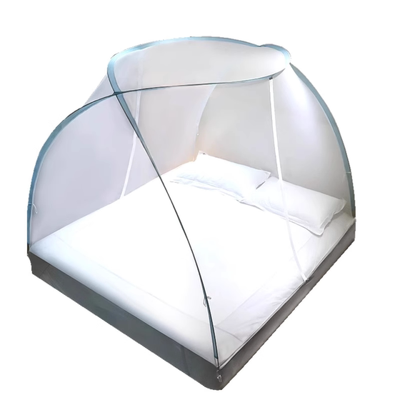 No installation mosquito net yurt for household bedroom dustproof 1.5 meters anti-fall children's new 20245 folding encryption No installation mosquito net yurt for household bedroom dustproof 1.5 meters anti-fall children's new 20245 folding encryption