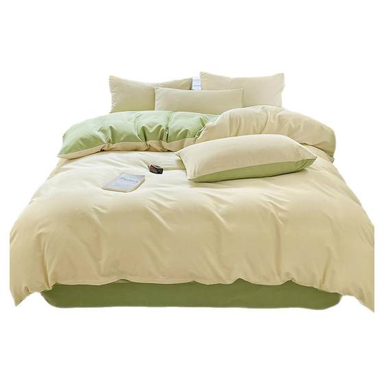 Class A medical grade disposable bed four-piece quilt cover bed sheet pillow cover duvet cover thickened travel hotel dirty space
Class A medical grade disposable bed four-piece quilt cover bed sheet pillow cover duvet cover thickened travel hotel dirty space