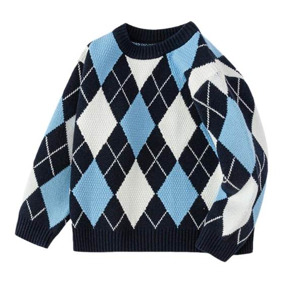 Balabala boy sweater, baby warm sweater, children's tops, new children's clothing trend
Balabala boy sweater, baby warm sweater, children's tops, new children's clothing trend