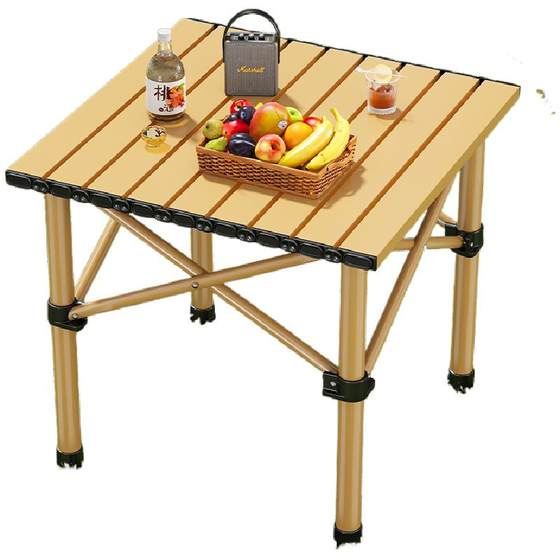 Portable outdoor camping table, chair, egg roll table, foldable table, simple picnic table, aluminum alloy stall small square table
Portable outdoor camping table, chair, egg roll table, foldable table, simple picnic table, aluminum alloy stall small square table