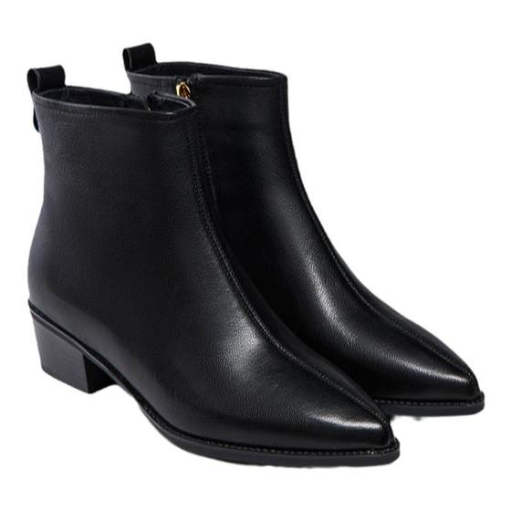 fed Western denim boots autumn new women's boots pointed toe thick heel fashion boots sheepskin short boots R0821-ZCA029
fed Western denim boots autumn new women's boots pointed toe thick heel fashion boots sheepskin short boots R0821-ZCA029