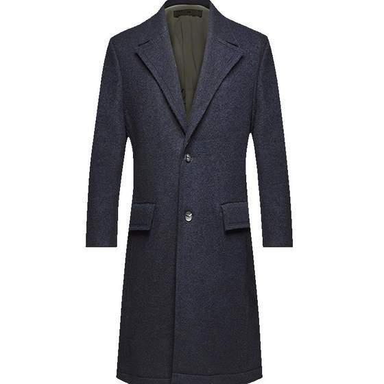 Official men's clothing outlet winter new Korean version of wool coat versatile mid-length woolen jacket
Official men's clothing outlet winter new Korean version of wool coat versatile mid-length woolen jacket