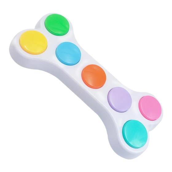 Repeatable recording button integrated soundboard communication and communication machine new product dog training toys
Repeatable recording button integrated soundboard communication and communication machine new product dog training toys