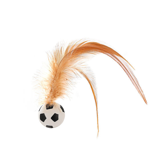 Feather cat ball elastic ball pet teeth resistant ball teasing cat stick self-exciting dog cat artifact toys
Feather cat ball elastic ball pet teeth resistant ball teasing cat stick self-exciting dog cat artifact toys
