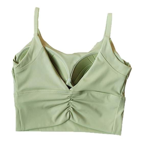 High-intensity integrated sports underwear for women gathering shock-proof yoga bra breathable and zipped breasts running fitness suit vest
High-intensity integrated sports underwear for women gathering shock-proof yoga bra breathable and zipped breasts running fitness suit vest