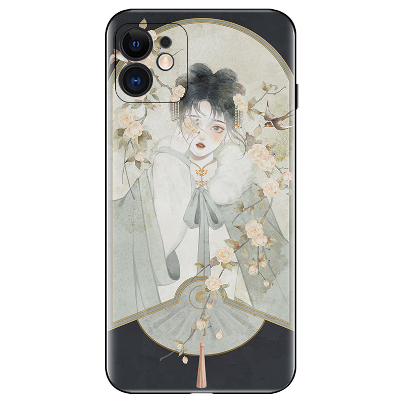 古风中国风汉服手机壳适用iPhone11苹果12Promax华为P40保护套X60
