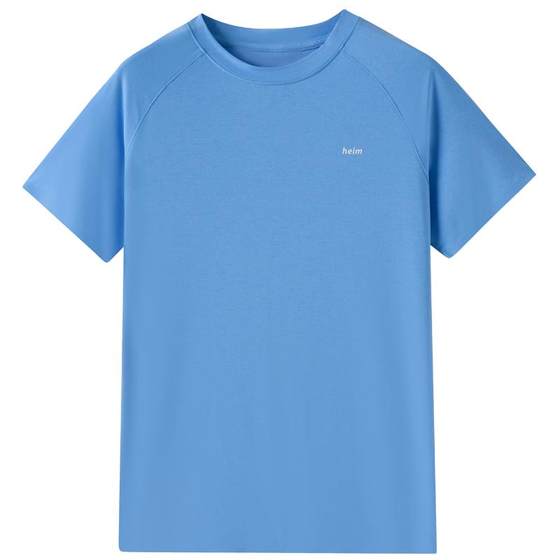 Heim children's exercise quick dry short-sleeved T-shirt for boys, middle-aged and big children, sweat-absorbing and quick drying clothes for summer, light and cool half-sleeved
Heim children's exercise quick dry short-sleeved T-shirt for boys, middle-aged and big children, sweat-absorbing and quick drying clothes for summer, light and cool half-sleeved