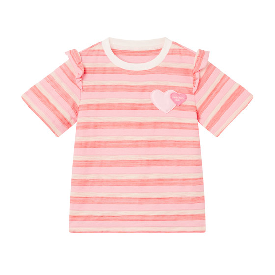 Aifabei summer clothing for girls short-sleeved T-shirt 2025 new medium-sized children's clothing sweet Korean top T-shirt fashionable
Aifabei summer clothing for girls short-sleeved T-shirt 2025 new medium-sized children's clothing sweet Korean top T-shirt fashionable
