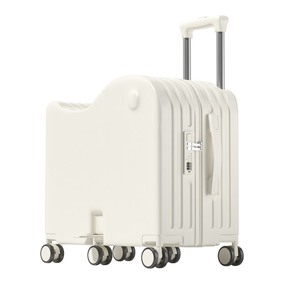 Children's suitcase boy can mount girls small students walk their baby trolley travel password leather box can be cycling Children's suitcase boy can mount girls small students walk their baby trolley travel password leather box can be cycling