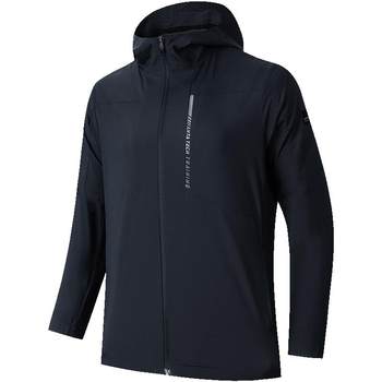 ANTA water-repellent woven sports hooded jacket men's spring new running windbreaker top 152417630