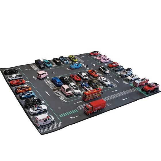 Large size anti-slip children's toy car floor mat parking lot garage city map highway road traffic scene carpet
Large size anti-slip children's toy car floor mat parking lot garage city map highway road traffic scene carpet