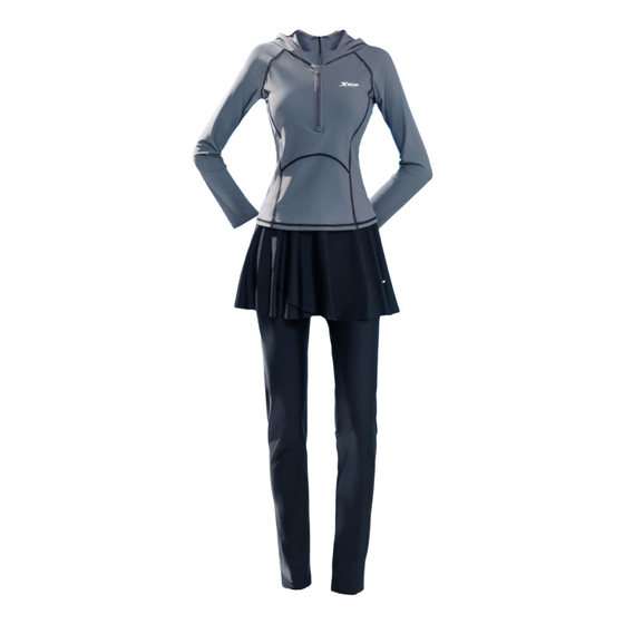 Extstep long sleeves and long trousers swimsuit for women 2025 new slim and flesh to cover the flesh and conservative and slightly fat girl training diving suit
Extstep long sleeves and long trousers swimsuit for women 2025 new slim and flesh to cover the flesh and conservative and slightly fat girl training diving suit
