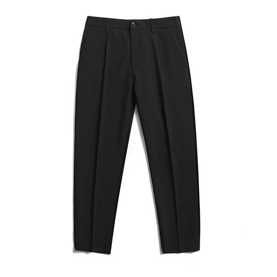 Romon Suit Pants for Men Loose Straight Wide Legs for Men Nine-point Casual Summer Thin High-end Dropping Small Pants
Romon Suit Pants for Men Loose Straight Wide Legs for Men Nine-point Casual Summer Thin High-end Dropping Small Pants