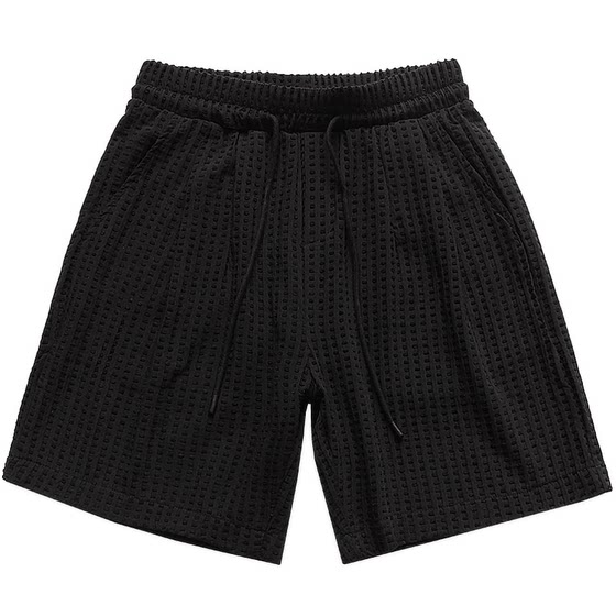 Shorts men's Japanese retro draped casual mid-trousers summer texture cool elastic waist loose straight five-point pants
Shorts men's Japanese retro draped casual mid-trousers summer texture cool elastic waist loose straight five-point pants