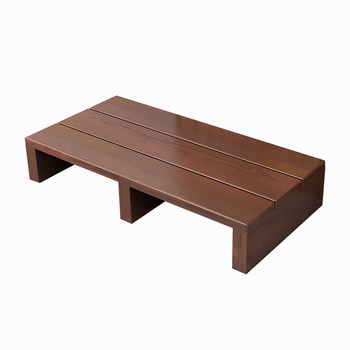 Customized ໄມ້ແຂງຕີນ stool ຮ້ອນຂາຍ step foot rest artifact table economical non-slip office foot base board