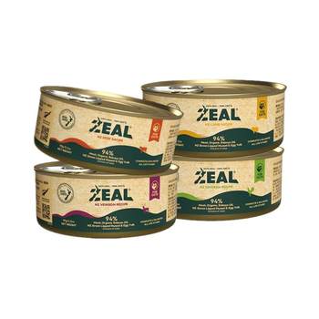 zeal cat canned full price ອາຫານຫຼັກກະປ໋ອງ cat ນໍາເຂົ້າຈາກນິວຊີແລນ, ເຫມາະສໍາລັບທຸກຂັ້ນຕອນຂອງແມວຜູ້ໃຫຍ່ແລະໄວຫນຸ່ມ 90g*6