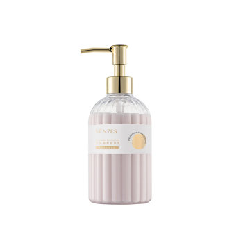 sen7es Huanji fragrance body lotion ມີຄວາມຊຸ່ມຊື່ນ, ບໍ່ຫນຽວ, ກິ່ນຫອມຕິດທົນນານ, ນໍ້າຫອມ peach honey and butter fragrance 360g.