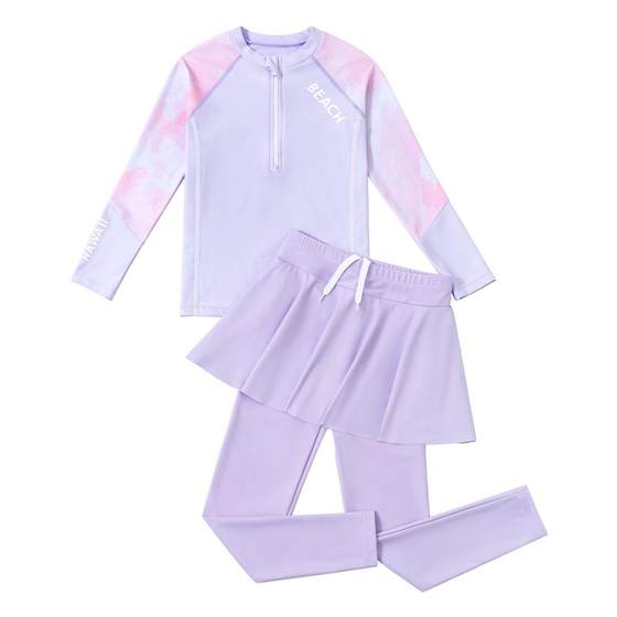 Children's swimsuit girls 2025 new split long sleeve trousers medium and large children's sun protection quick-drying swimsuit set
Children's swimsuit girls 2025 new split long sleeve trousers medium and large children's sun protection quick-drying swimsuit set