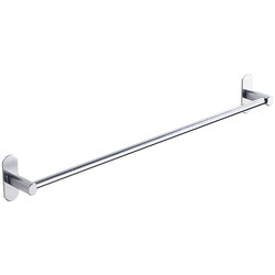 Towel bar punch-free toilet extension bathroom cool double pole wall-mounted towel rack toilet single pole kitchen space aluminum