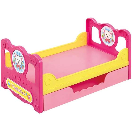 Milu accessories double -layer bed cloth doll simulation girls passing home furniture set princess gift children toys Milu accessories double -layer bed cloth doll simulation girls passing home furniture set princess gift children toys