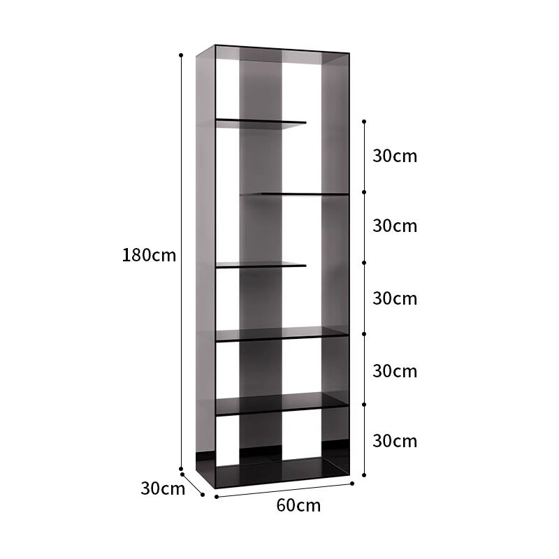 灰色-60*30*高180CM（8mm厚度）