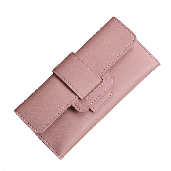 2025 new Korean version wallet for women long fashion three-fold bag multi-functional buckle for women clutch wallet card bag
2025 new Korean version wallet for women long fashion three-fold bag multi-functional buckle for women clutch wallet card bag