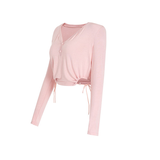 ARIALEISURE Long-sleeved T-shirt hoodie loose breathable yoga sports top Pilates slimming fitness clothing
ARIALEISURE Long-sleeved T-shirt hoodie loose breathable yoga sports top Pilates slimming fitness clothing