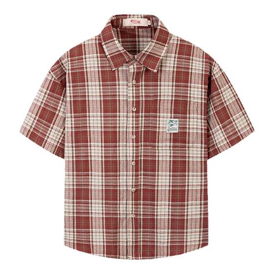 Mr. Jiangnan NewJNXS American retro coconut plaid short-sleeved shirt for men and women summer casual loose jacket
Mr. Jiangnan NewJNXS American retro coconut plaid short-sleeved shirt for men and women summer casual loose jacket