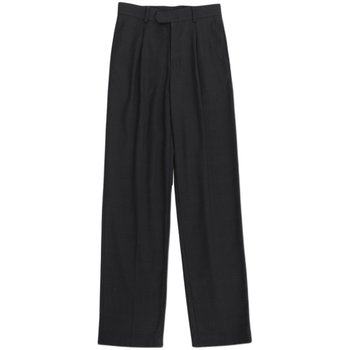 Dong Ye dk ກາງເກງເຄື່ອງແບບຜູ້ຊາຍ trousers ສີດໍາຮູບແບບຊ້ໍາ plaid trousers ວ່າງກາງແຈ້ງ