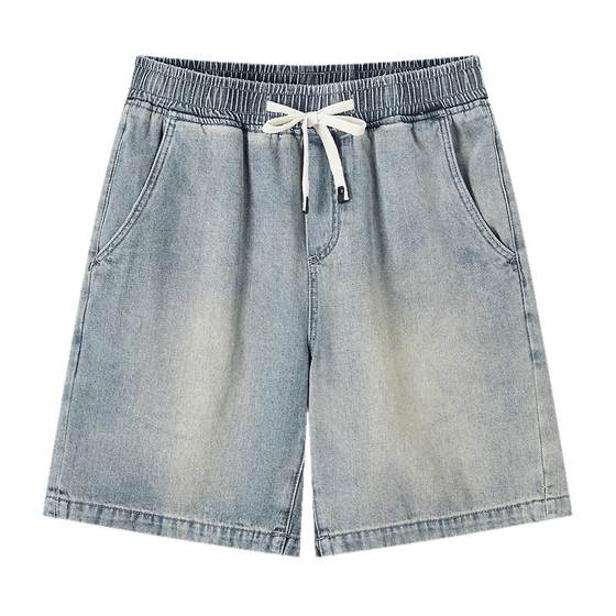 Liushi men's classic washing denim shorts 2025 new men's retro old loose street straight pants
Liushi men's classic washing denim shorts 2025 new men's retro old loose street straight pants