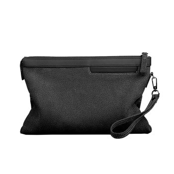 Men's Clutch 2023 New Fashion Trendy Casual Casual Leather Handbag Soft Leather Men's Bag First Layer Cowhide Envelope Bag