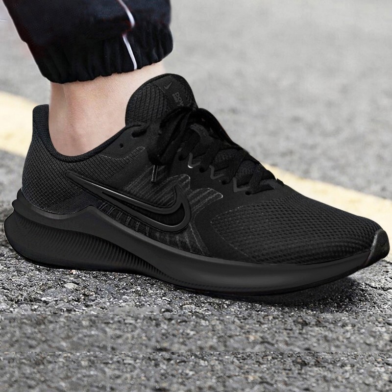nike耐克男鞋夏季透气网面跑步鞋2022新款官方旗舰黑武士运动鞋男-好