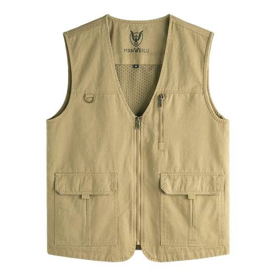 Customized logo vest for men wearing fishing sleeveless work jackets for summer, new trendy brand vest vest for men
Customized logo vest for men wearing fishing sleeveless work jackets for summer, new trendy brand vest vest for men