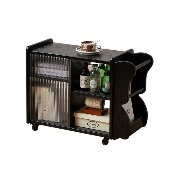 Solid wood side table movable household small coffee table corner table sofa side cabinet multi-function small cart living room storage rack
Solid wood side table movable household small coffee table corner table sofa side cabinet multi-function small cart living room storage rack