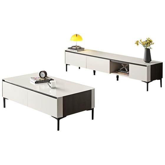 Quanyou Home Tempered Glass Coffee Table TV Cabinet Combination Modern Simple Living Room Household Storage Storage Cabinet
Quanyou Home Tempered Glass Coffee Table TV Cabinet Combination Modern Simple Living Room Household Storage Storage Cabinet