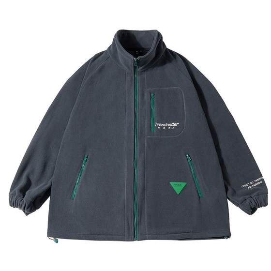 NMAX oversized men's fashion brand original design with double-sided fleece contrasting color couple jacket, chubby loose jacket NMAX oversized men's fashion brand original design with double-sided fleece contrasting color couple jacket, chubby loose jacket