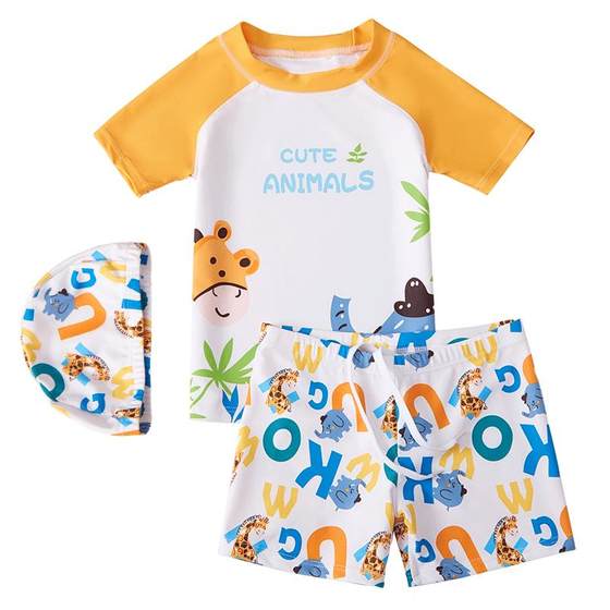 Children's swimsuit boys 2025 new style medium and large children's split sun protection swimsuit boys swimming trunks hot spring quick drying set
Children's swimsuit boys 2025 new style medium and large children's split sun protection swimsuit boys swimming trunks hot spring quick drying set