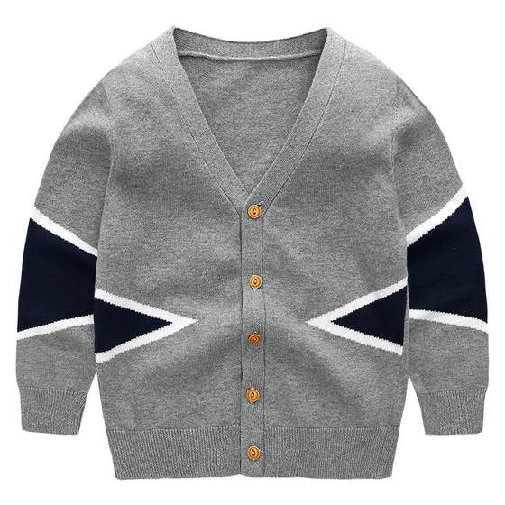 Little Elephant Ham Children's Clothing 2025 Autumn New Boy Sweater Jacket Children's Sweater Cardigan Korean Style Medium Big Children Little Elephant Ham Children's Clothing 2025 Autumn New Boy Sweater Jacket Children's Sweater Cardigan Korean Style Medium Big Children