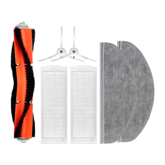 Adapt to Xiaomi Mijia no-wash sweeping and mopping robot MJSTP accessories main roller brush filter element side brush brush rag
Adapt to Xiaomi Mijia no-wash sweeping and mopping robot MJSTP accessories main roller brush filter element side brush brush rag