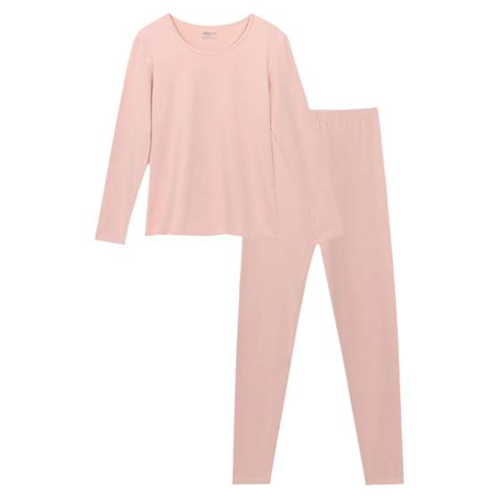The new series of autumn and winter autumn clothing autumn pants couple men and women thin round neck warm underwear suit pure cotton bottom cotton sweater The new series of autumn and winter autumn clothing autumn pants couple men and women thin round neck warm underwear suit pure cotton bottom cotton sweater