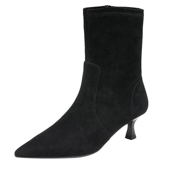 Sigatu's new Miss Paris mid-boot fashion boots thin heel temperament women's leather boots 9S002DZ4
Sigatu's new Miss Paris mid-boot fashion boots thin heel temperament women's leather boots 9S002DZ4