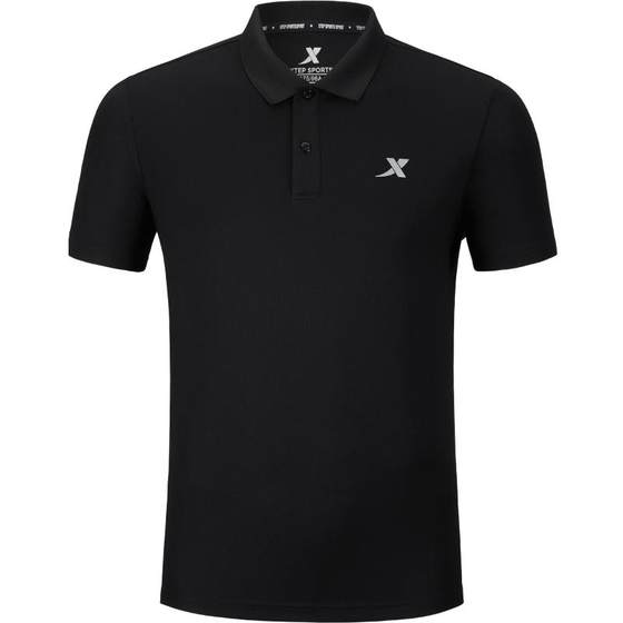 Xtep polo shirt men's short-sleeved 2025 summer breathable sports body shirt casual men's quick-dry lapel T-shirt Xtep polo shirt men's short-sleeved 2025 summer breathable sports body shirt casual men's quick-dry lapel T-shirt