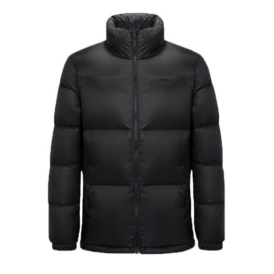 Camel Men's Couples Plush Men's Autumn and Winter Duck Duck Duck Poch Student Hat Bread Connect Warm Short Jacket Men and Women Camel Men's Couples Plush Men's Autumn and Winter Duck Duck Duck Poch Student Hat Bread Connect Warm Short Jacket Men and Women