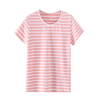 Summer ແມ່ຍິງ modal ຝ້າຍແຂນສັ້ນຄໍຮອບ T-shirt ວ່າງຂະຫນາດໃຫຍ່ກິລາບາງໆ wearable ເຄິ່ງແຂນເສື້ອບ້ານເຄື່ອງນຸ່ງຫົ່ມ pajamas