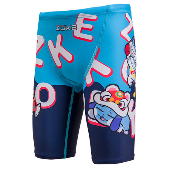 zoke children's swimming trunks five-point teenagers training boys swimming competition anti-chloro-reduction and quick-drying swimsuit
zoke children's swimming trunks five-point teenagers training boys swimming competition anti-chloro-reduction and quick-drying swimsuit
