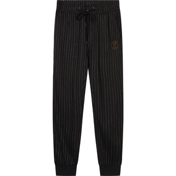 ZOUK Striped Embroidered Pants Casual Pants 2021 New Trendy Versatile Fashion Brand Slim-fitting Small-leg Pants British Style