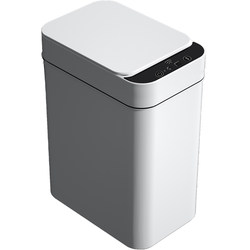 Hanshi Liujia Intelligent Induction Trash Can Home Bathroom Fully Automatic Toilet with Cover Electric Living Room Special Trash Can