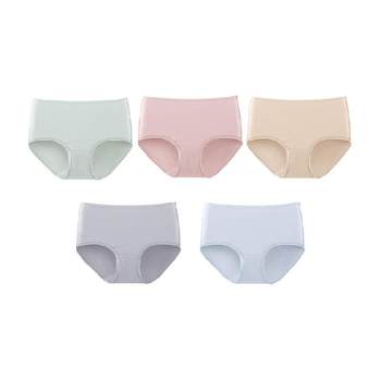 Die Anfen underwear ຂອງແມ່ຍິງຝ້າຍບໍລິສຸດ antibacterial ຕ່ໍາ, ກາງແລະສູງແອວສັ້ນ, breathable ແລະ sexy 4 ຄູ່